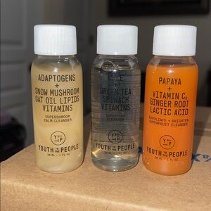 ✨Youth To The People Super Cleanser Trio Bundle (Travel Size of 3) - Brand New✨